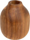 Atmosphera Siera Acacia vaas Ø10xH12cm - Bruin