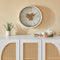 Atmosphera Sonika Klok Ø50x9cm - Beige