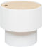 Atmosphera Tafel - Salontafel - Wit - Bijzettafel - D38,5cm H35cm