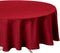 Atmosphera Tafelkleed rond - rood - Dia 180 cm - Eettafel tafellakens - polyester
