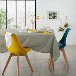 Atmosphera Tafelkleed washi anti vlek - 140 x 240 cm - Groen - Anti vlekken