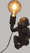 Atmosphera Tafellamp Black Monkey 16,5x15x24,5cm - Zwart - E27