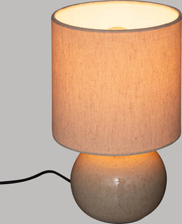 Atmosphera Tafellamp Gaia D15x28cm - Beige - E27