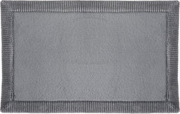 Atmosphera Tapijt - 80x50cm - Badmat - Donkergrijs
