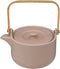 Atmosphera theepot met 2 kopjes natuur rose - 50 cl - Klein theepotje - Keramiek