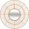 Atmosphera Touwspiegel - Ø75cm - Spiegel Ø29cm - Beige