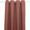Atmosphera Verduisteringsgordijn 135x240cm - Gordijnen kant en klaar met haakjes ringen - Terracotta