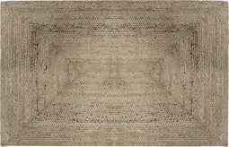 Atmosphera vierkant jute naturel tapijt 170 cm x 120 cm - Vloerkleed - Geweven