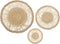 Atmosphera Wanddecoratie manden set zeegras 3 stuks - Muur decoratie - Set van 3