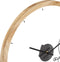 Atmosphera Wandklok Line artistiek - Hout - Dia 45 cm - Uurwerk - Geassorteerd geleverd
