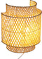 Atmosphera Wandlamp Liby Bamboe natural - Dia 23 cm - Lamp