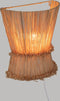 Atmosphera Wandlamp Loa Ø30cm - Raffia - Naturel