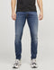 JACK & JONES Glenn Fox - slim fit jeans - Super Stretch - denimblauw