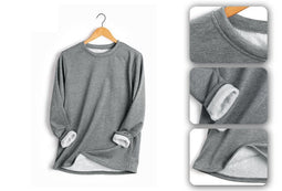 Milanoro fleece tuniek - 2XL - Zacht en warm - Donkergrijs