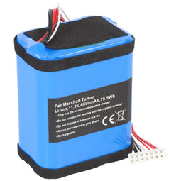 Battery suitable for Marshall Tufton, Li-ion, 11.1V, 6800mAh, 75.5Wh