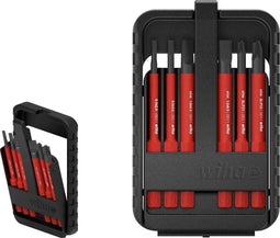 Wiha slimBit - Bitset voor speedE slimVario TorqueVario - 6 mm slanker voor laagliggende schroeven (6 stuks)