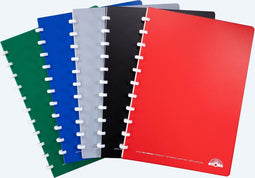 Atoma Eco schrift, ft A4, 144 bladzijden, geruit 5 mm, geassorteerde kleuren