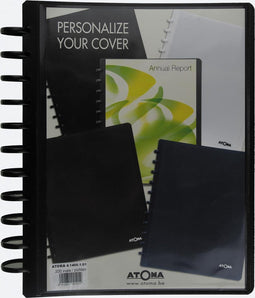 Atoma showalbum, voor ft A4, uit PP, met 100 tassen, personaliseerbaar