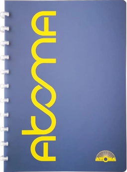 Atoma Sorbet schrift, ft A4, 144 bladzijden, geruit 5 mm, blauw