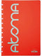 Atoma Sorbet schrift, ft A5, 144 bladzijden, gelijnd, rood