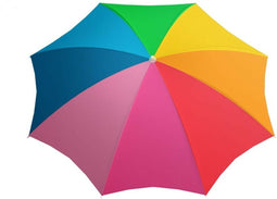 Atosa 160 Cm Orientable Metal Nylon Upf 19/22 Mm Parasol Veelkleurig