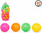 Atosa Ballenbak ballen - 40x - neon kleuren - 6 cm - Speelgoed - Ballenbakballen in felle kleuren