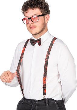 ATOSA - Bloedige zwarte accessoireset voor volwassenen