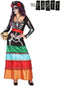 ATOSA - Dia de los Muertos Mexicaans kostuum voor vrouwen - M / L