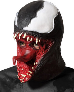 ATOSA - Een zwart-wit latex symbiontmasker volwassenen