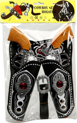 ATOSA - Far West pistolen set met hoesjes voor volwassenen - Accessoires