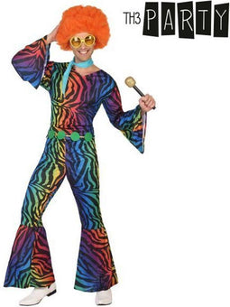 ATOSA - Fluo disco luipaard kostuum voor heren - M / L