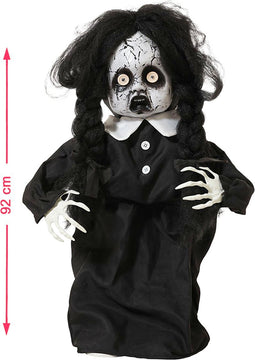 ATOSA - Gotische pop decoratie licht en geluid 92 cm