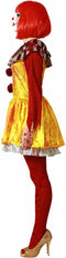 Atosa Halloween Clown Kostuum Geel XS-S