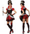 ATOSA - Hartenvrouw kostuum voor volwassenen - XS / S (34 tot 36)