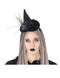 ATOSA - Heksenhoed haarband met blauwe roos voor volwassenen - Accessoires > Haar accessoire