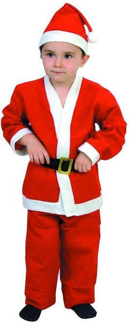 ATOSA - Kerstmankostuum voor kinderen - 134/146 (7-9 jaar)