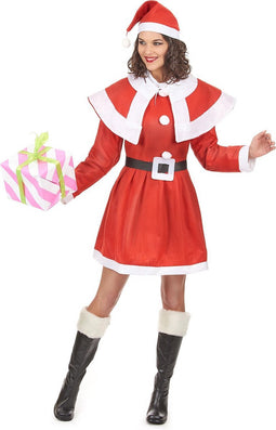 ATOSA - Kerstvrouw vermomming volwassenen vrouwen - XS / S (34 tot 36)