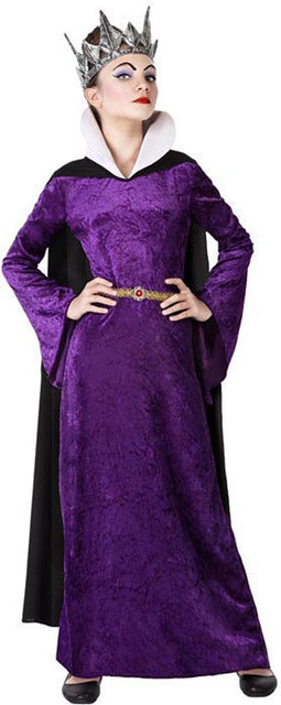 ATOSA - Meisje's paarse koningin vermomming - Paars - 152/158 (10-12 jaar)