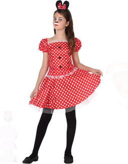 ATOSA - Muizenvermomming voor meisjes - 134/146 (7-9 jaar)