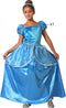 Atosa Prinsessen verkleed jurk - blauw - luxe prinsessenjurk - voor kinderen 116