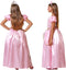 Atosa Prinsessen verkleed jurk - roze - luxe prinsessenjurk - voor kinderen 116