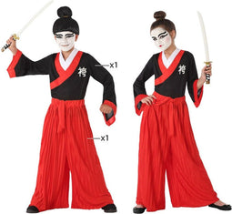 Atosa Samurai Japané Kinderen Kinderen Custom Rood 10-12 Years