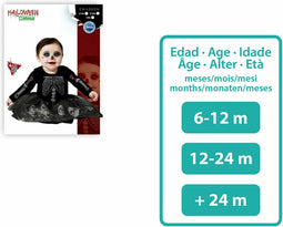 Atosa Skelet Op Maat Zwart 12-24 Months