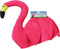 Atosa Verkleed funny hoedje Flamingo kop - dier/vogel- volwassenen - Carnaval/Tropical/Hawaii thema