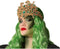 Atosa Verkleed haarband/hoofdband met Snakes - goud - meisjes/dames - Evil queen/Halloween/Medusa/Fantasy - carnaval - kunststof