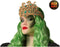 Atosa Verkleed haarband/hoofdband met Snakes - goud - meisjes/dames - Evil queen/Halloween/Medusa/Fantasy - carnaval - kunststof