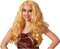 Atosa Verkleedpruik Dames Fantasia - blond - lang golvend haar - Beroemdheid - Seventies/Eighties/Prinses/Filmster - carnaval