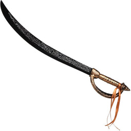 Atosa Zwaard voor een Piraat - verkleed speelgoed - 68 cm - kunststof - wapens - kind/adults - carnaval