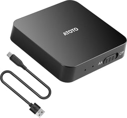 ATOTO - AD3WAA-BK3 - CarPlay & Android Auto Adapter - Draadloos - Plug & Play