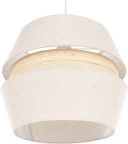 ATOYAC - Hanglamp - Beige - Linnen